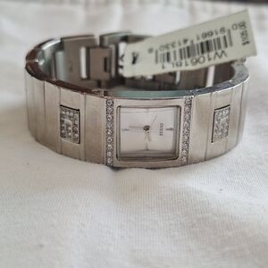 NWT Stainless Steel Guess Watch